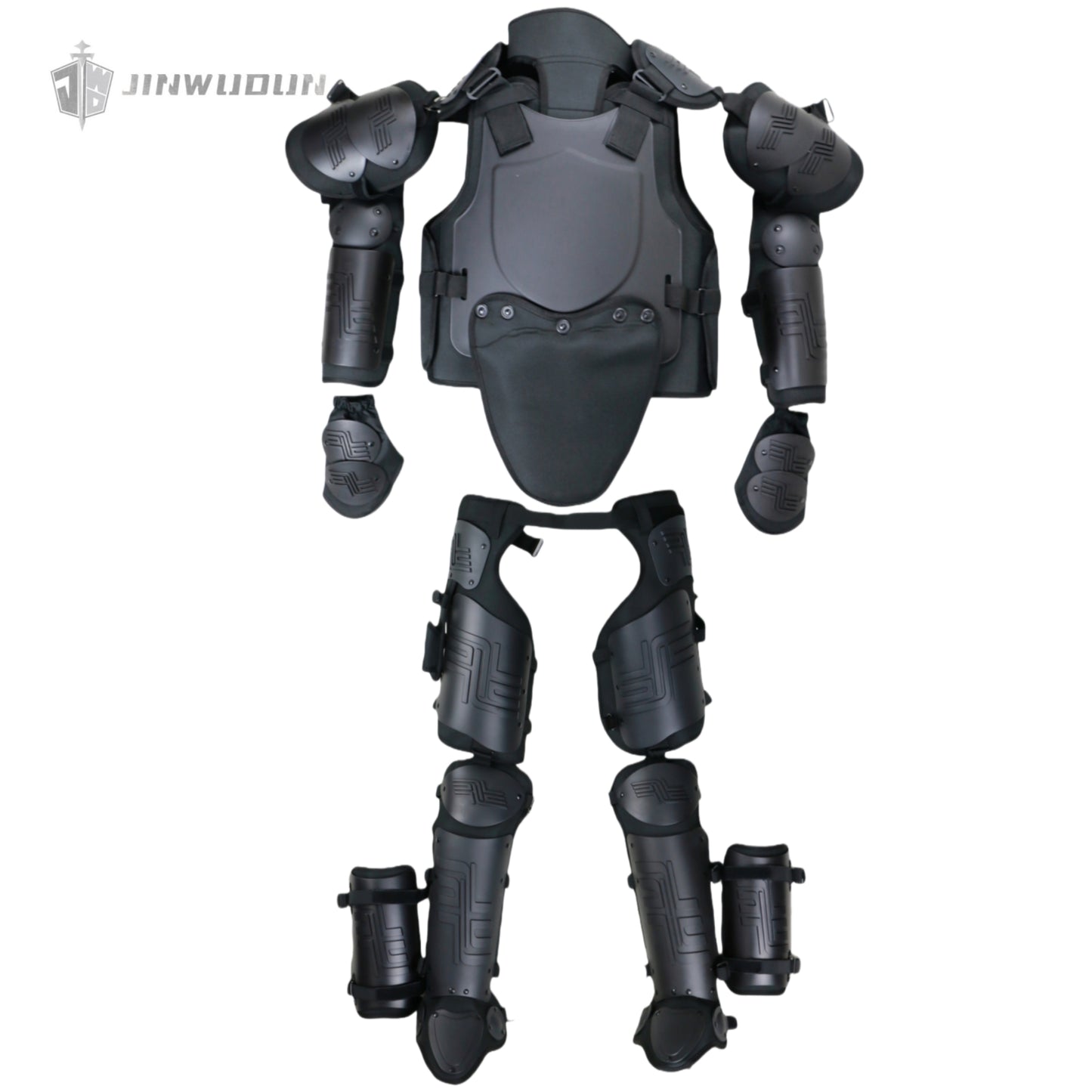 JWD-Full-Body Combat Protection YF Rigid Riot Suit Modular Safety Protection for Security Duty