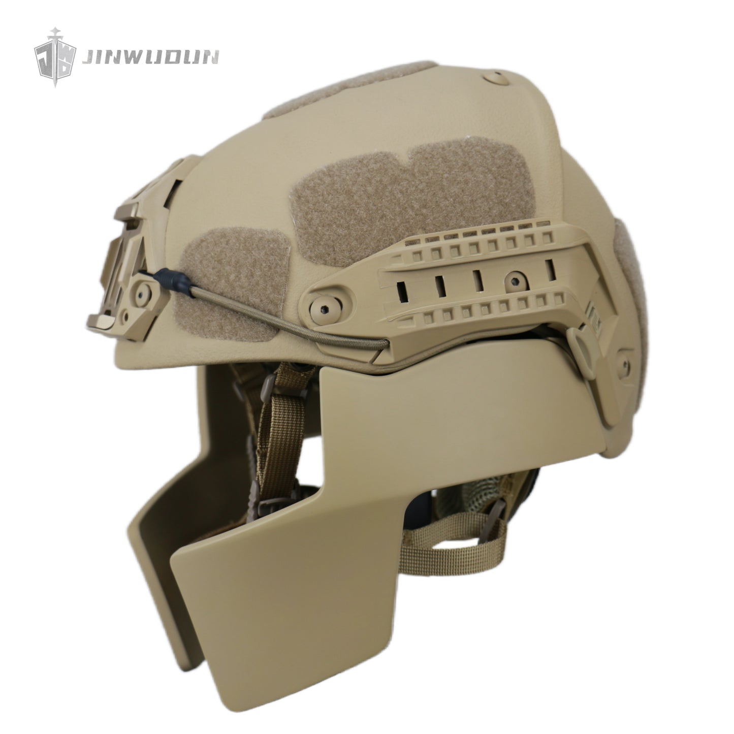 IIIA level AF split bulletproof helmet + bulletproof mask set aramid material