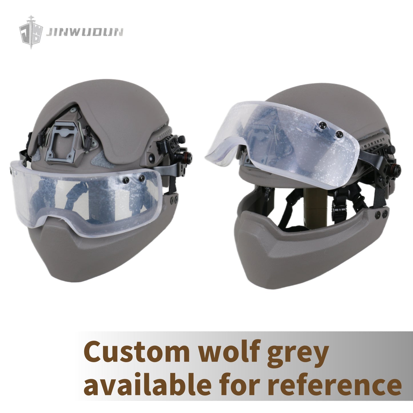Level NIJ III Ballistic Helmet - Modular Omni-Protective Tactical Ballistic Helmet