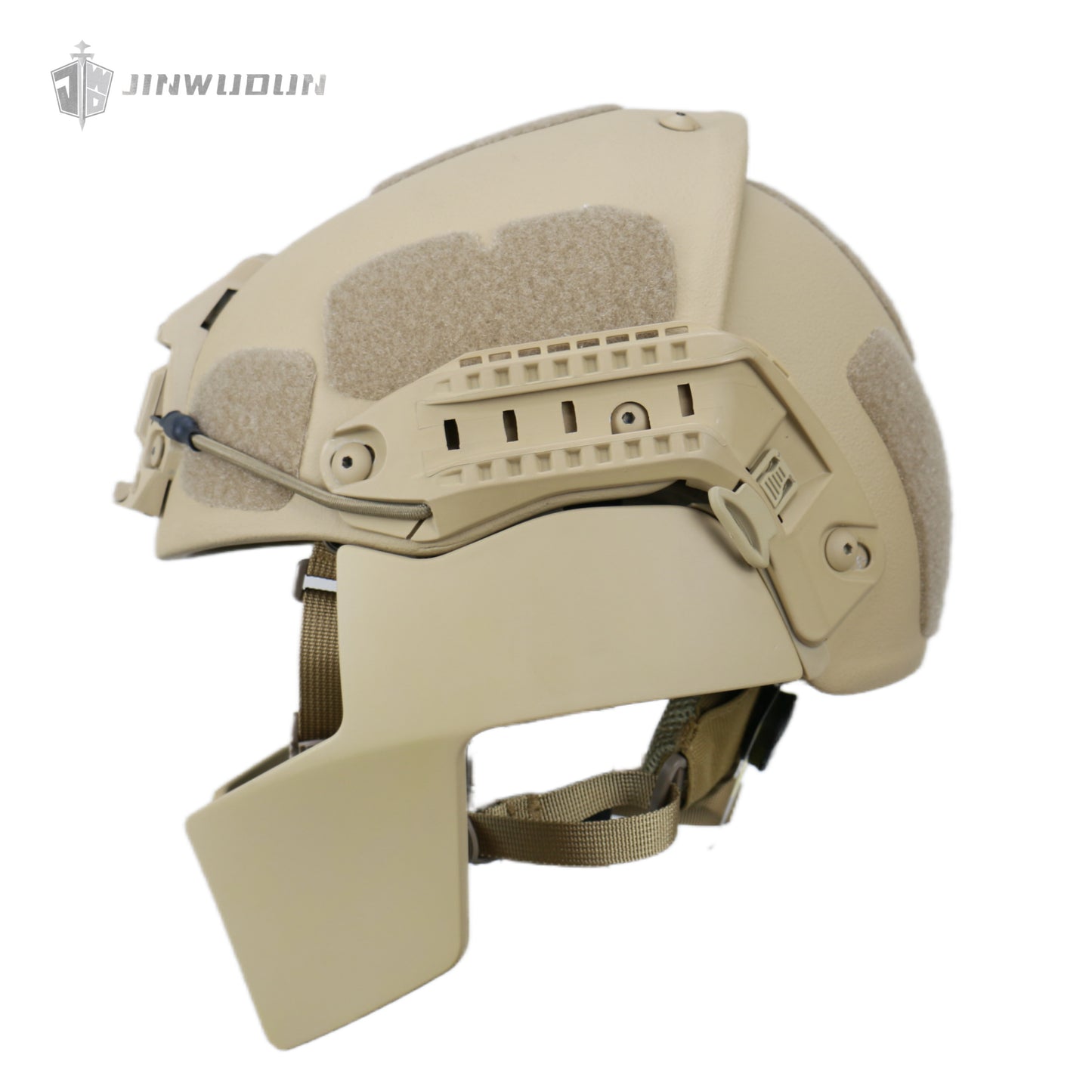 IIIA level AF split bulletproof helmet + bulletproof mask set aramid material