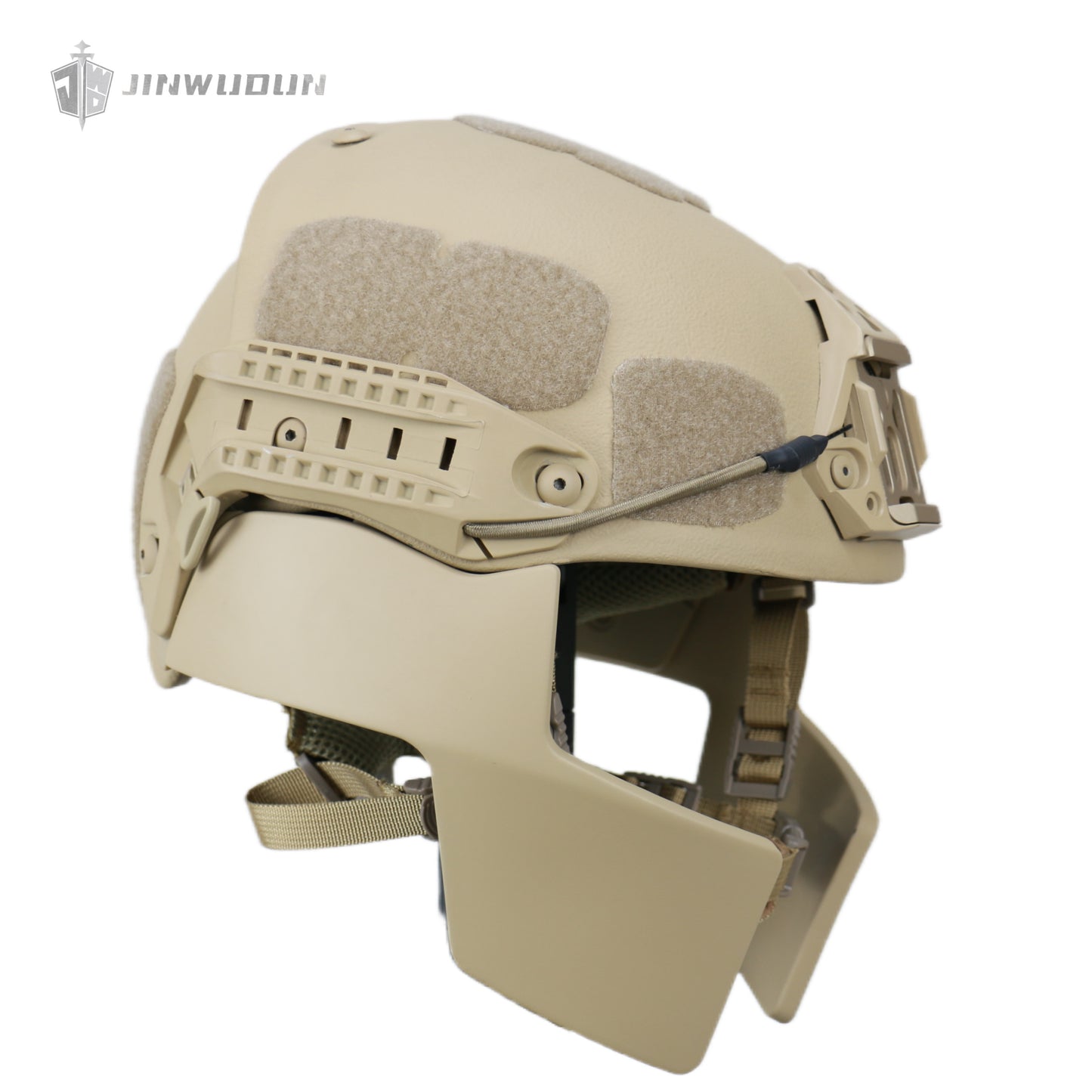 IIIA level AF split bulletproof helmet + bulletproof mask set aramid material