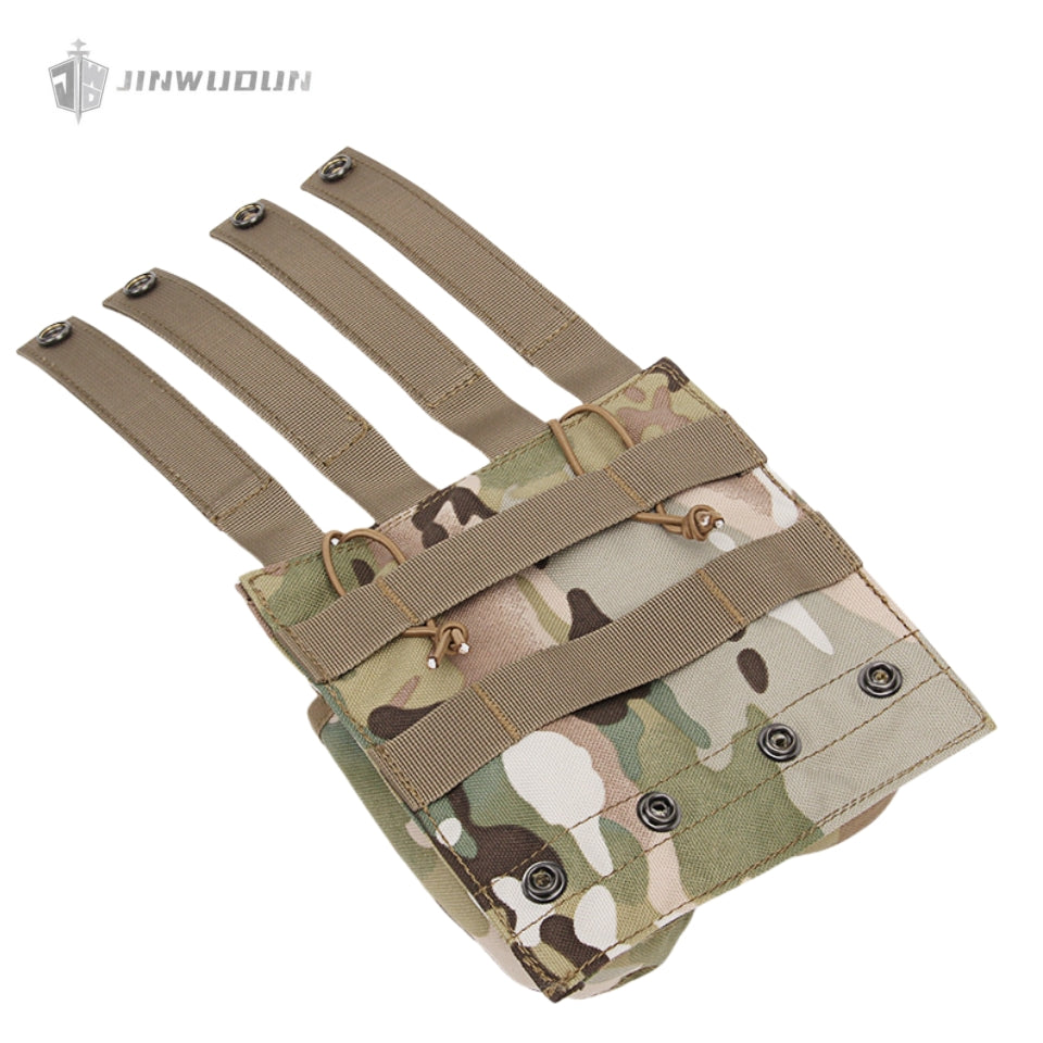 Double AK Storage Bag Mollo Accessory Bag Outdoor Military Fan Tool Accessory Bag