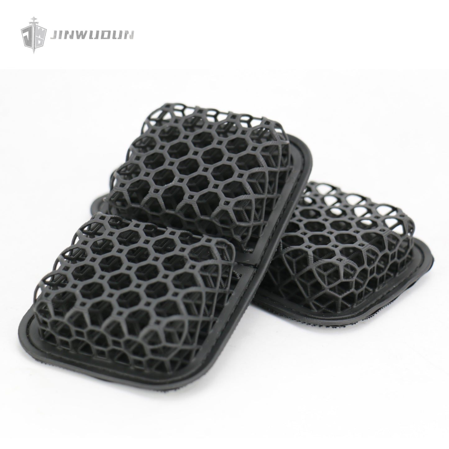 Tactical vest lining-3D printing technology 75A material elastic heat dissipation breathable light and durable