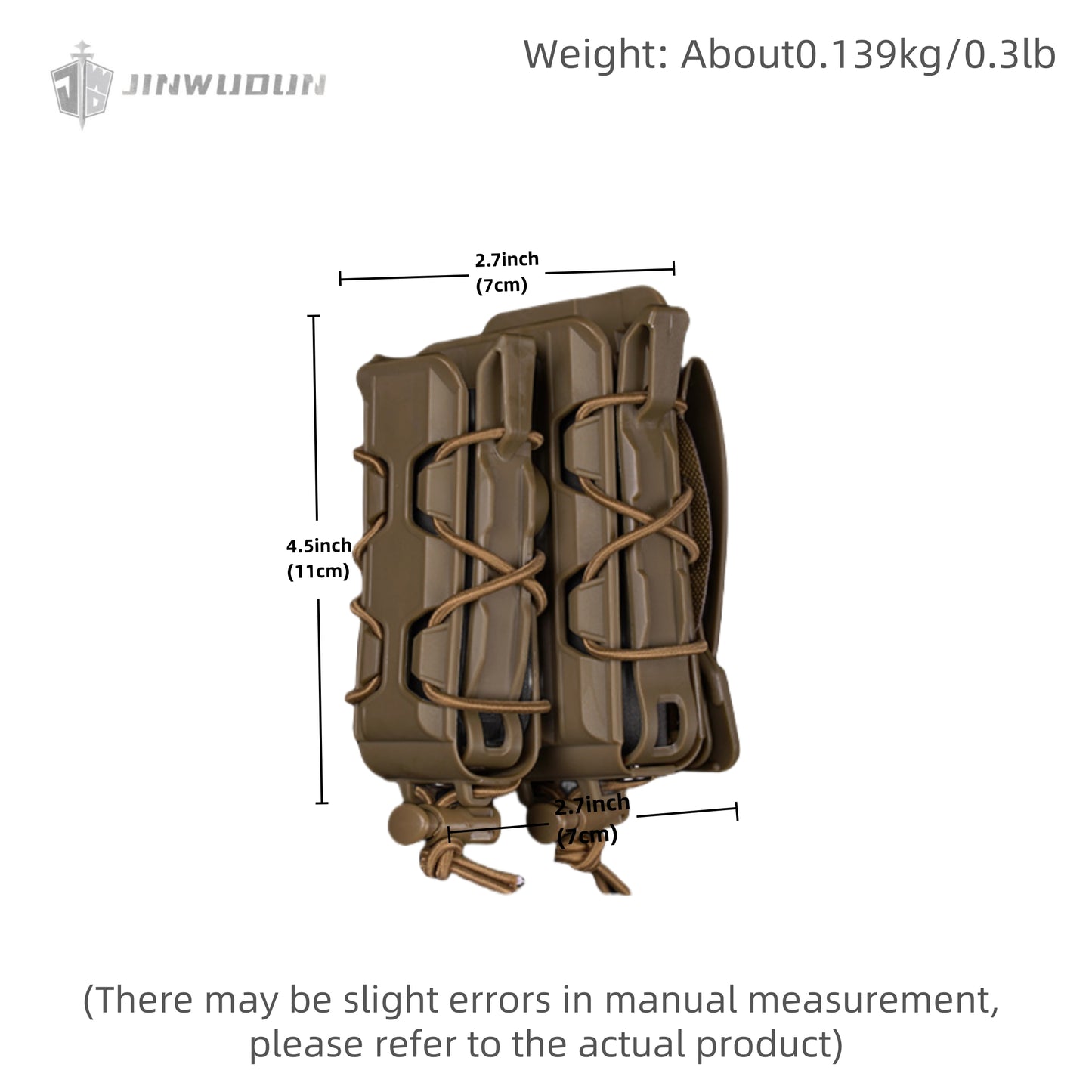 5.56/9mm letter accessory pack, Molle mount, all-terrain combination function pack