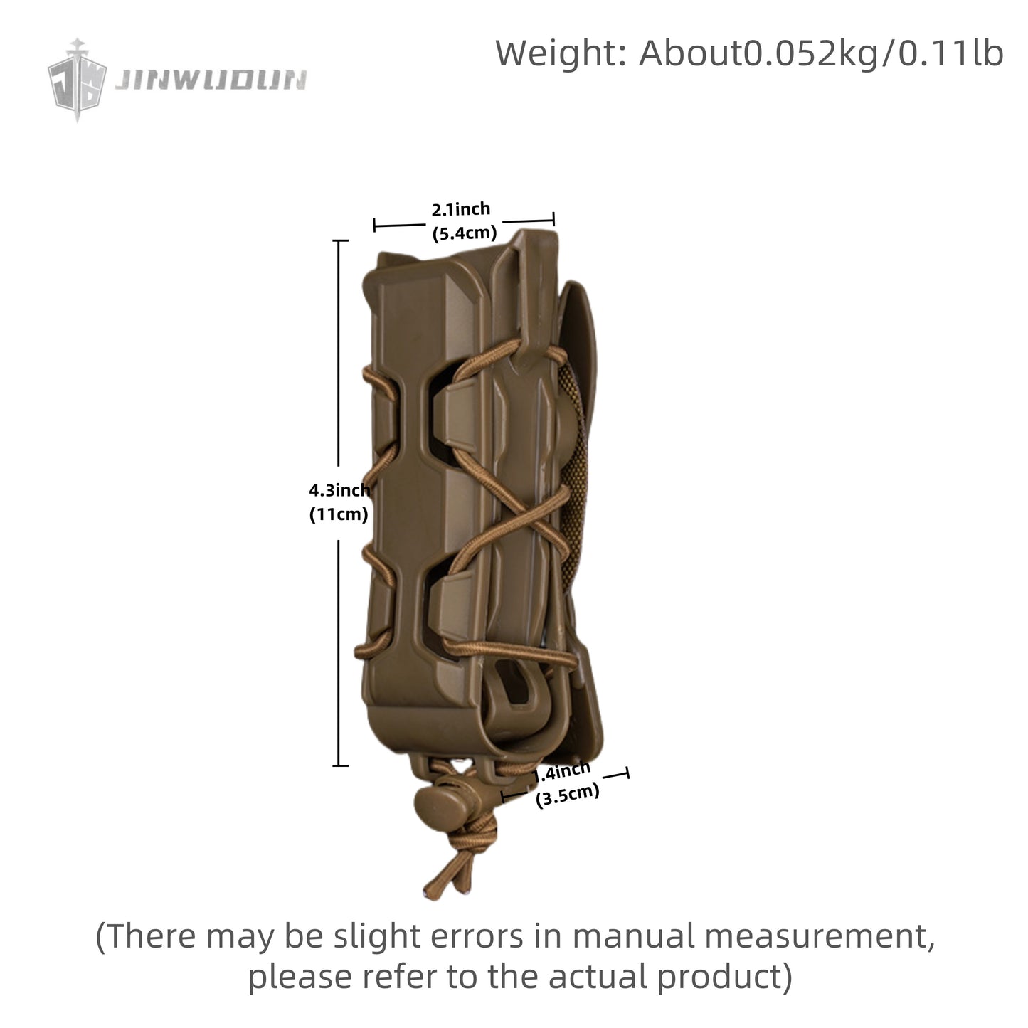 All-terrain small function bag FOR 9mm/45acp nylon material molle