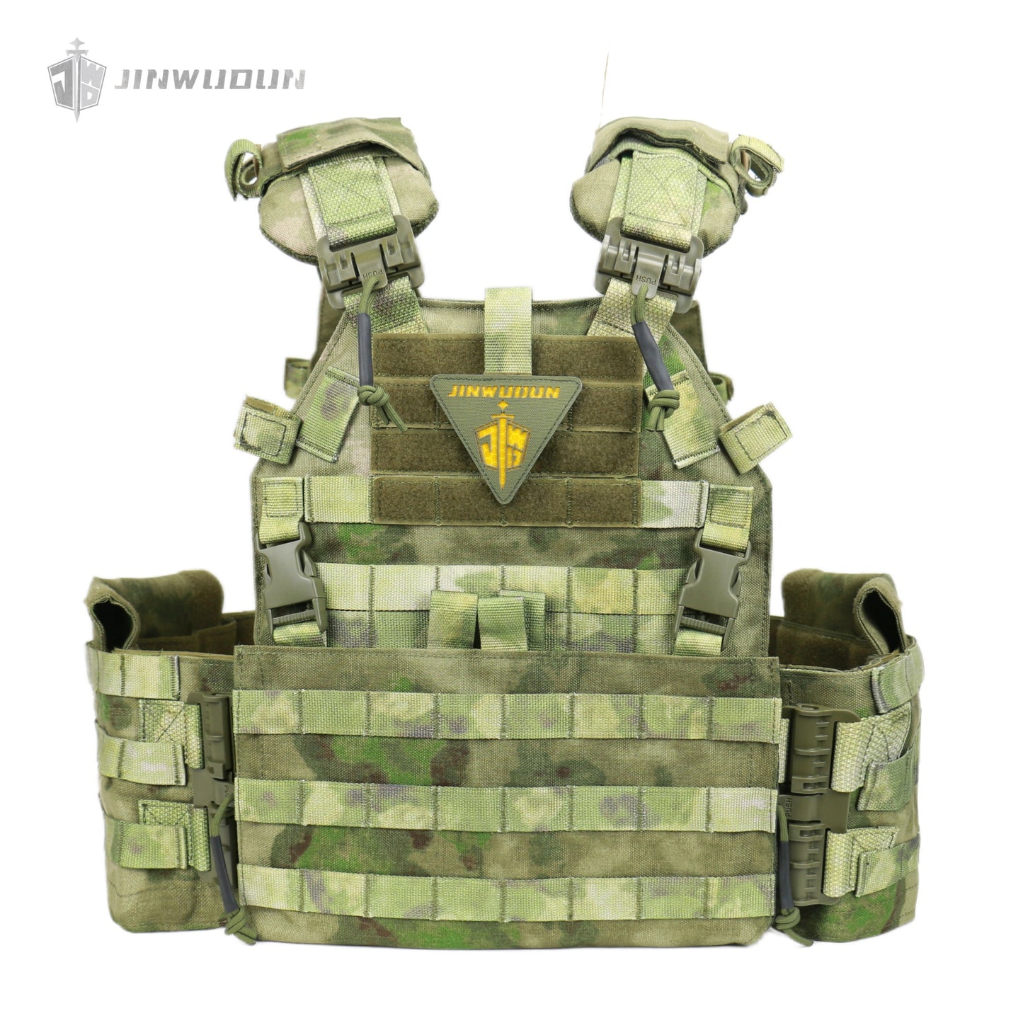 NIJ IV Level Large Waist Tactical Quick Release Vest OEM Imitation 1000D Polyester Fabric Vest