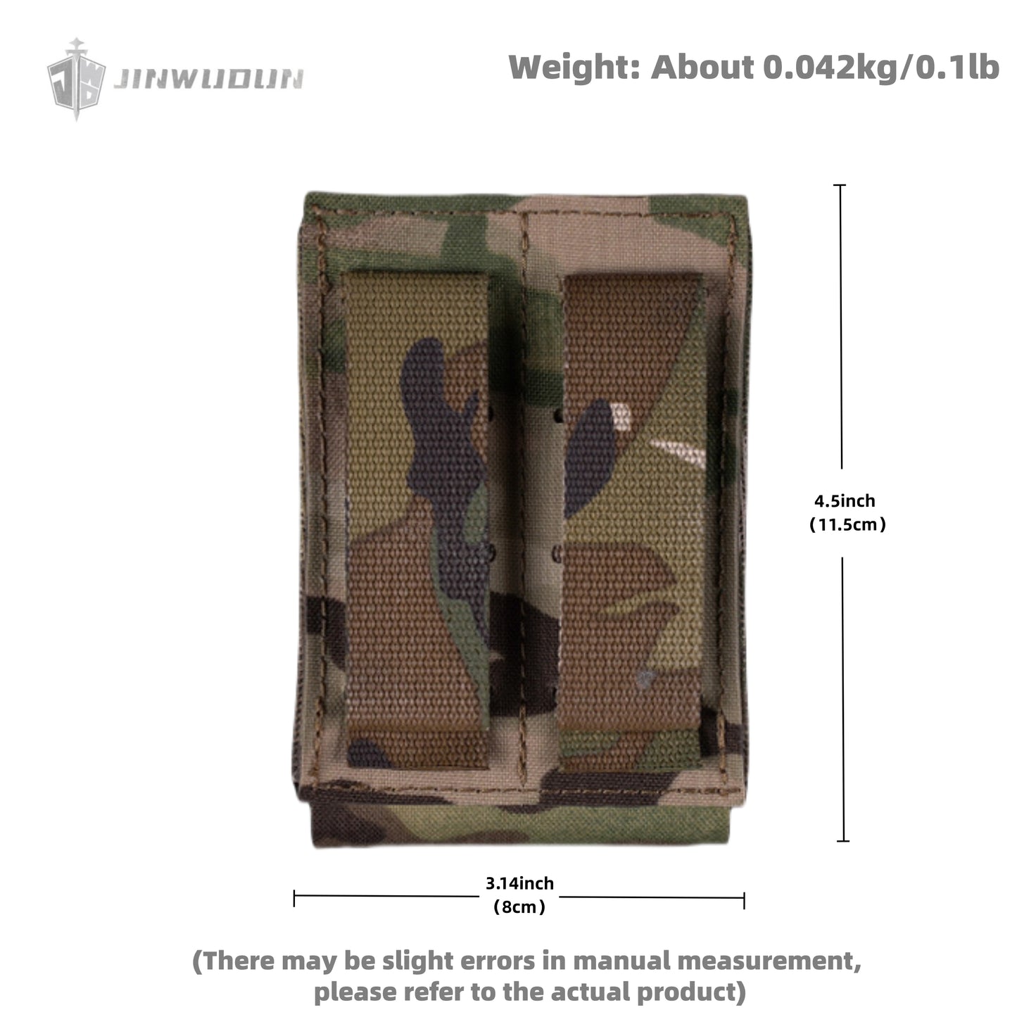 Multi-purpose storage MOLLE system tactical accessory bag open single function bag