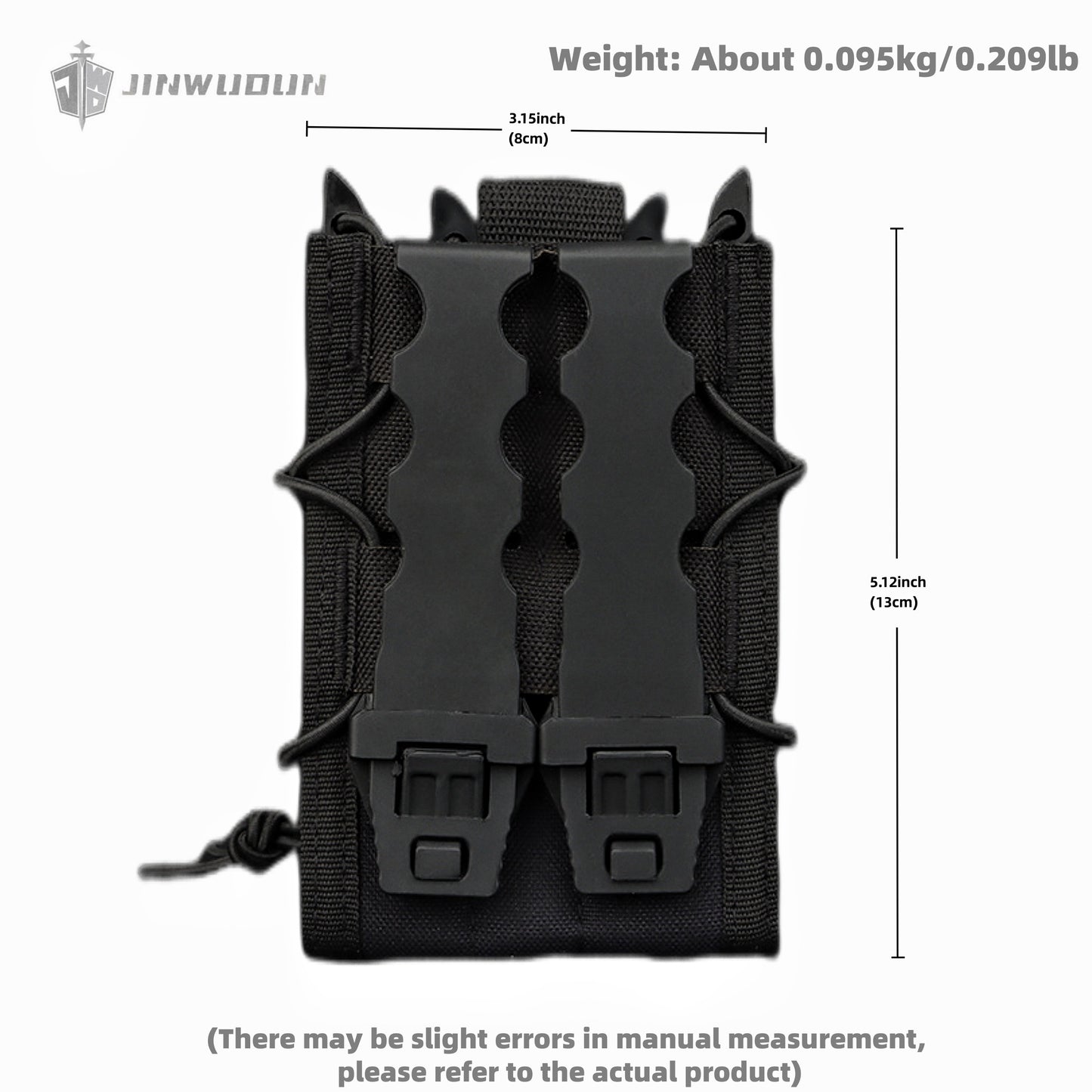 MOLLE system tactical vest accessory pack 5.56/9mm Tiger sub-function pack