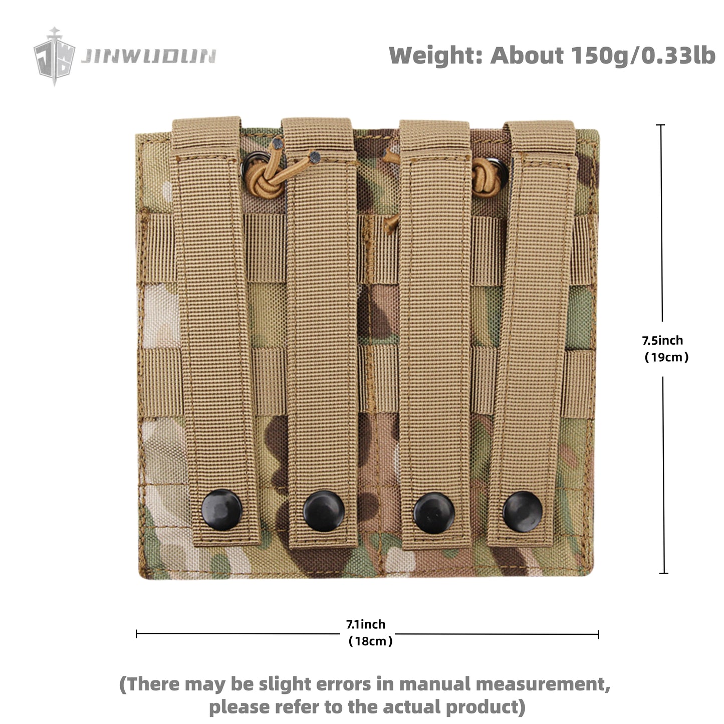 Double storage bag (G36) MOLLE system outdoor waist bag equipment bag