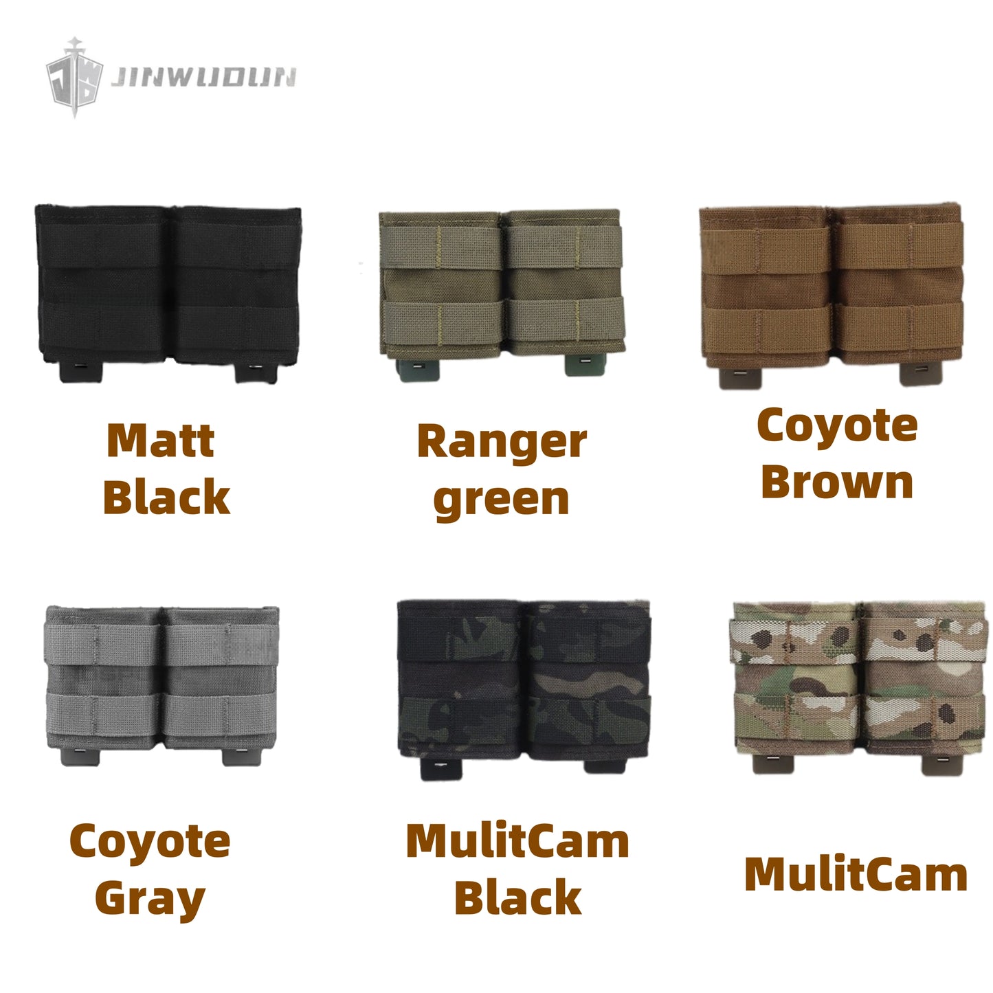 Field Hunting Molle System Accessory Kit FAST Dual 5.56 Functional Kit (Low)
