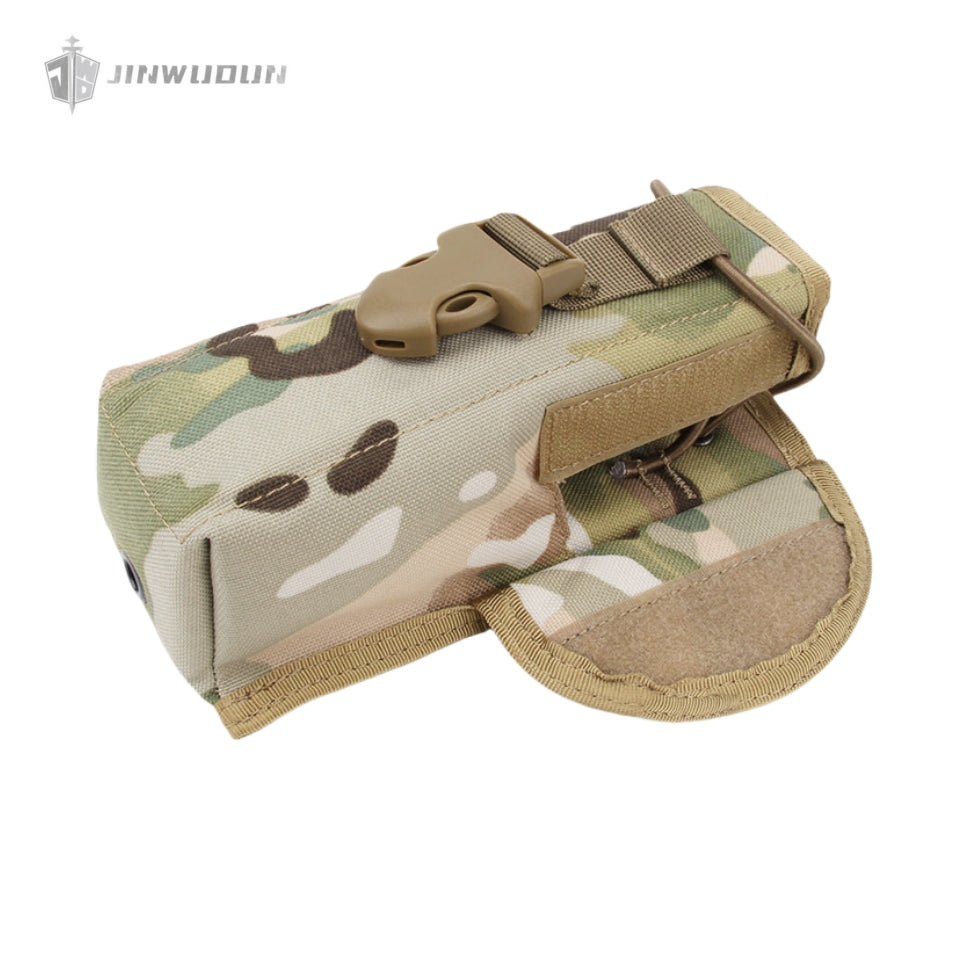Tactical vest molle system walkie-talkie bag tactical sports waist bag pendant bag
