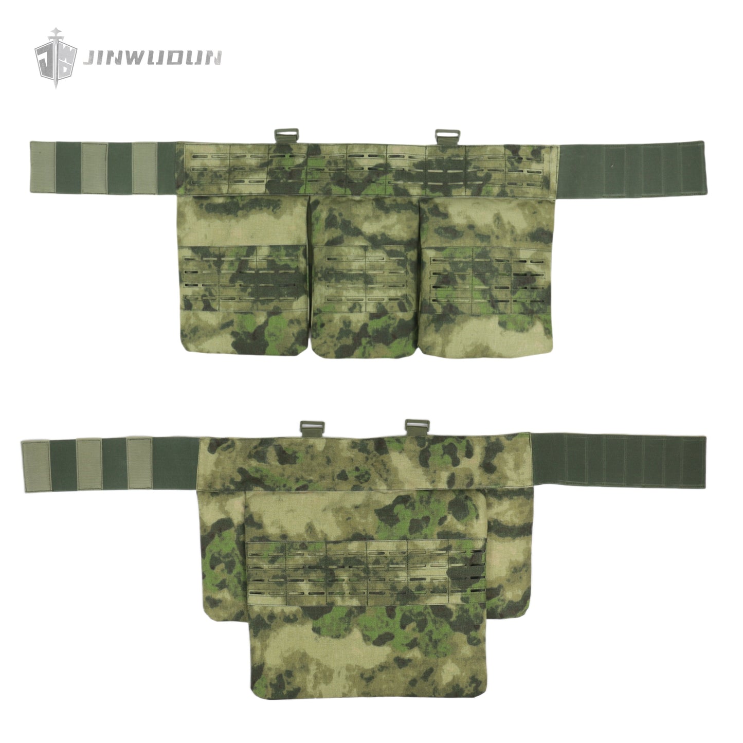 NIJ-IIIA bulletproof skirt armor tactical skirt armor laser cutting multifunctional MOLLE