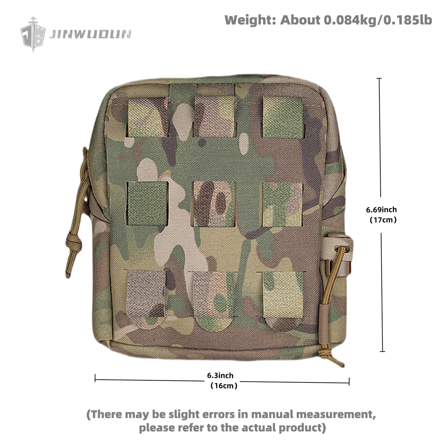 Multifunctional universal tactical bag tactical belt molle mount