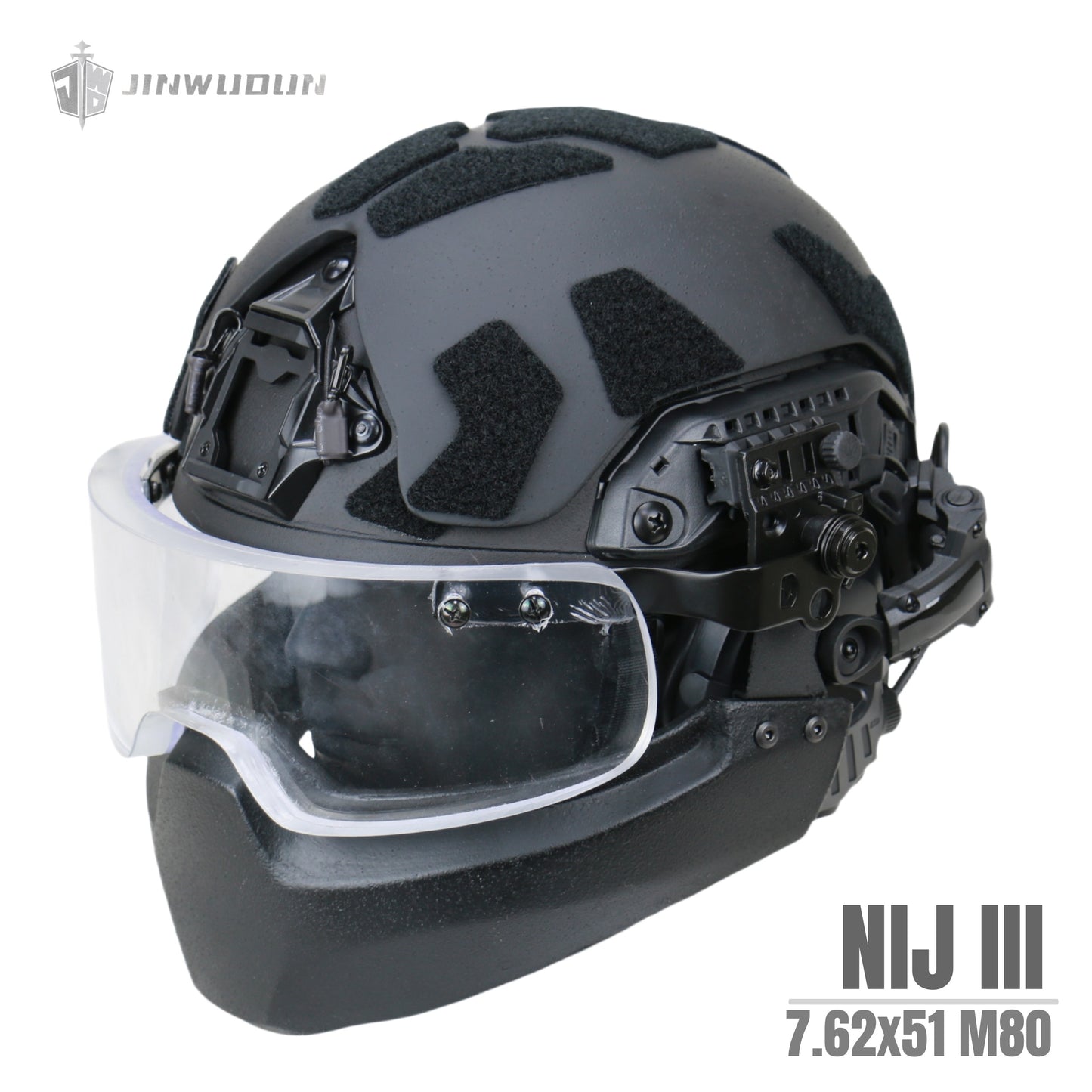 Level NIJ III Ballistic Helmet - Modular Omni-Protective Tactical Ballistic Helmet