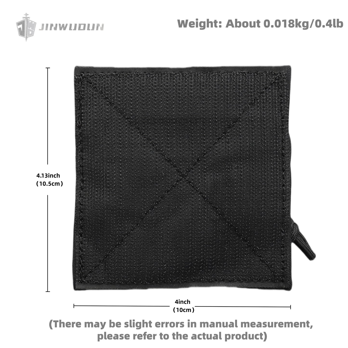 Small candy bag with Velcro closure for easy use