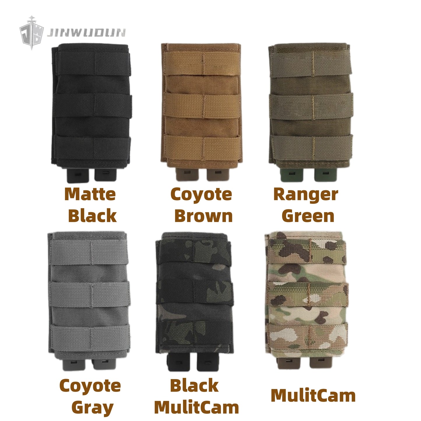 FAST Single 7.62 AK Magazine Pouch MOLLE Insert Tactical Expansion Multi-Function Accessory