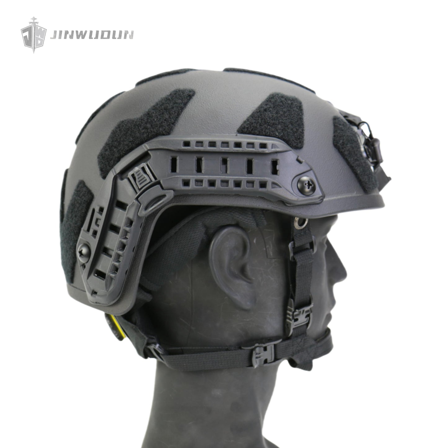 NIJ IIIA Protection FAST SF Bulletproof Helmet - High-Performance Aramid Material, Wendy Dual-Layer Suspension Liner