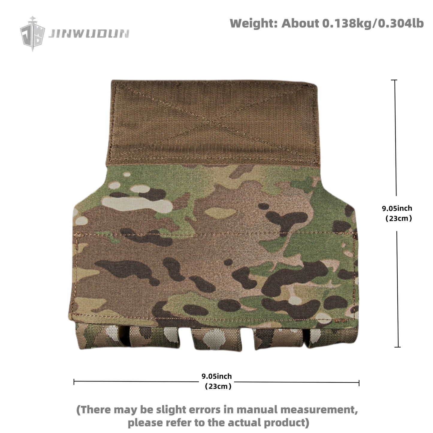 Tactical chest/vest multifunctional storage lower abdomen bag five-link M203 supplement pack
