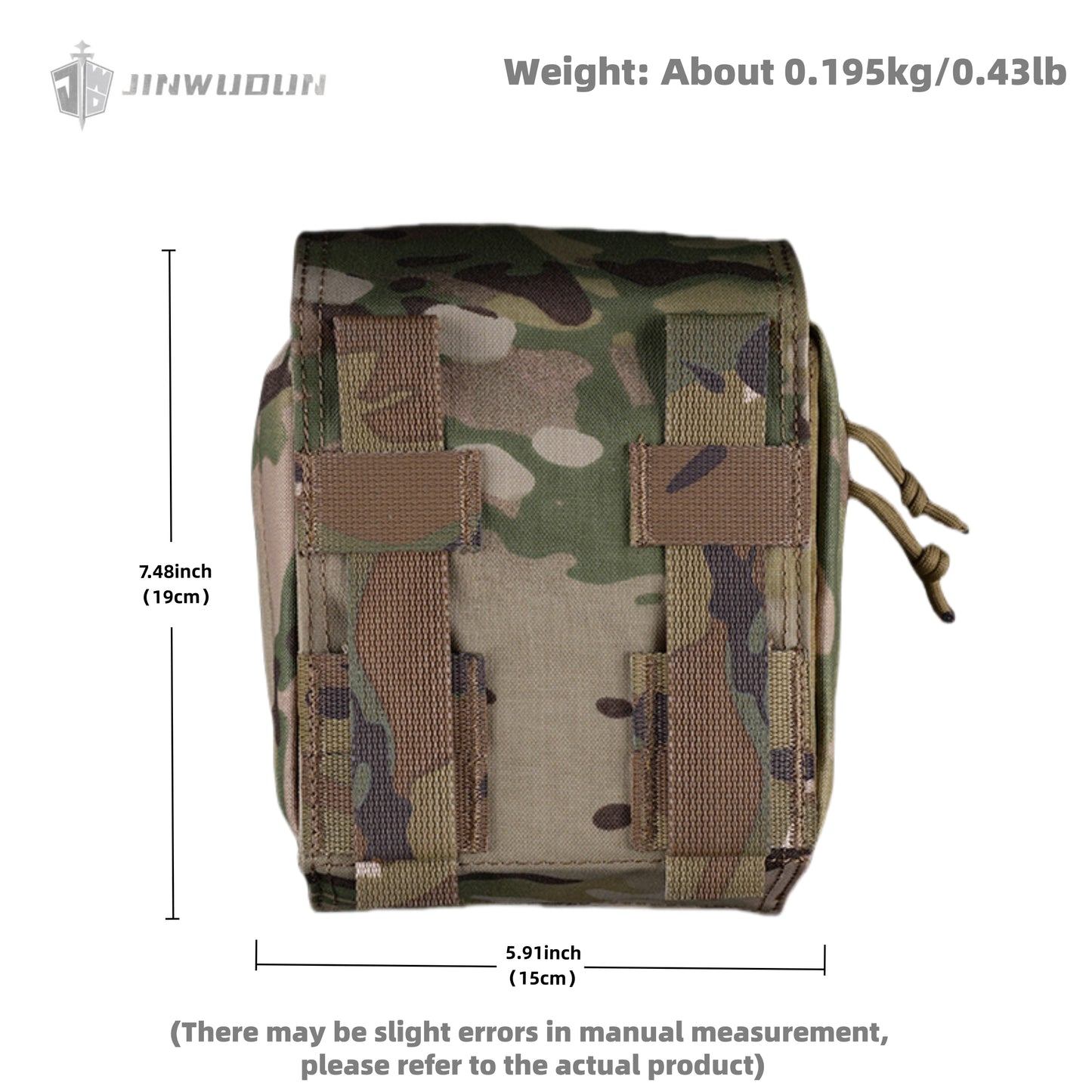 Outdoor medical storage portable MOLLE multi-function storage bag quick deployment first aid kit