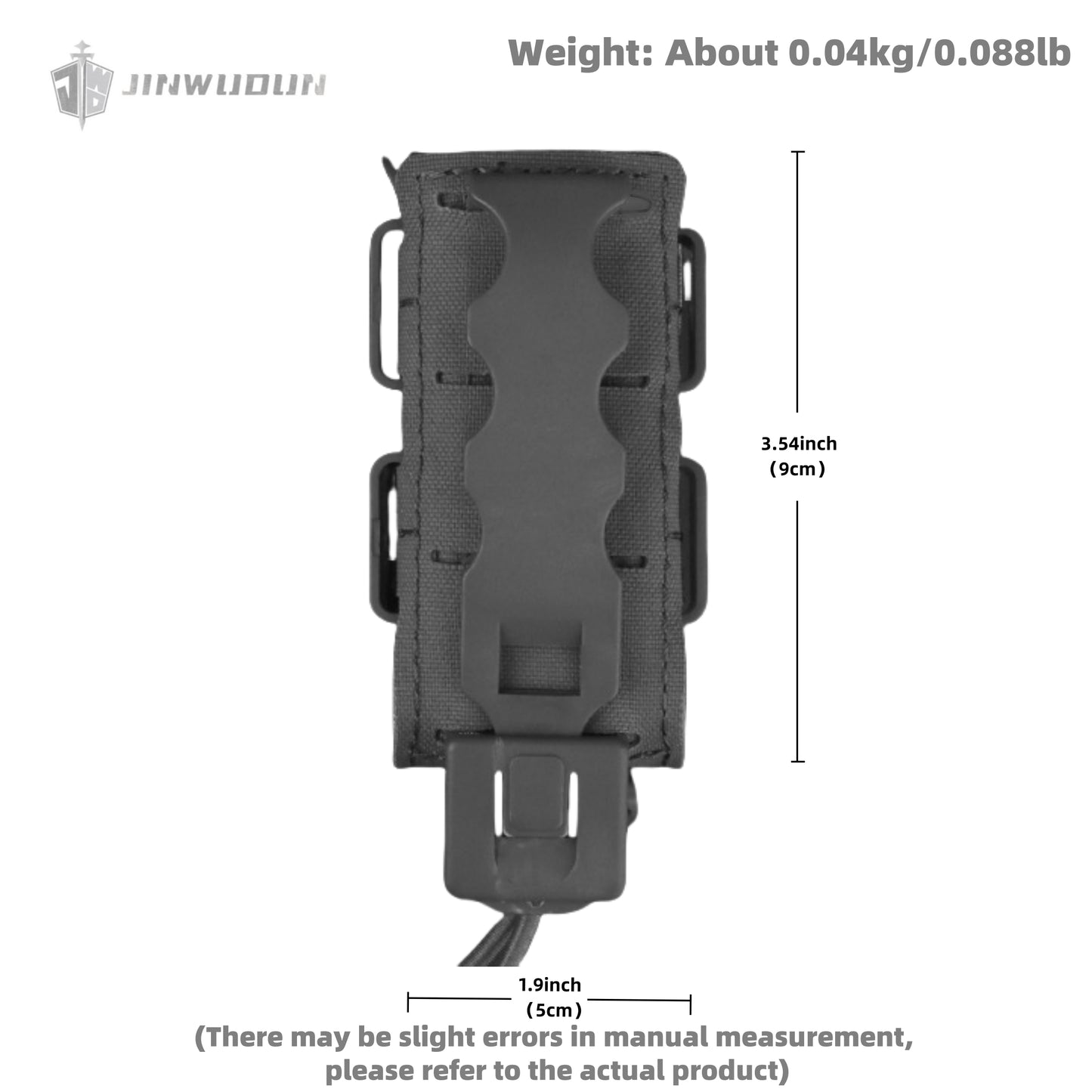 Urban Assault Equipment Functional Bag Outdoor Tactical 9mm Multi-function Molle Single Accessory Bag
