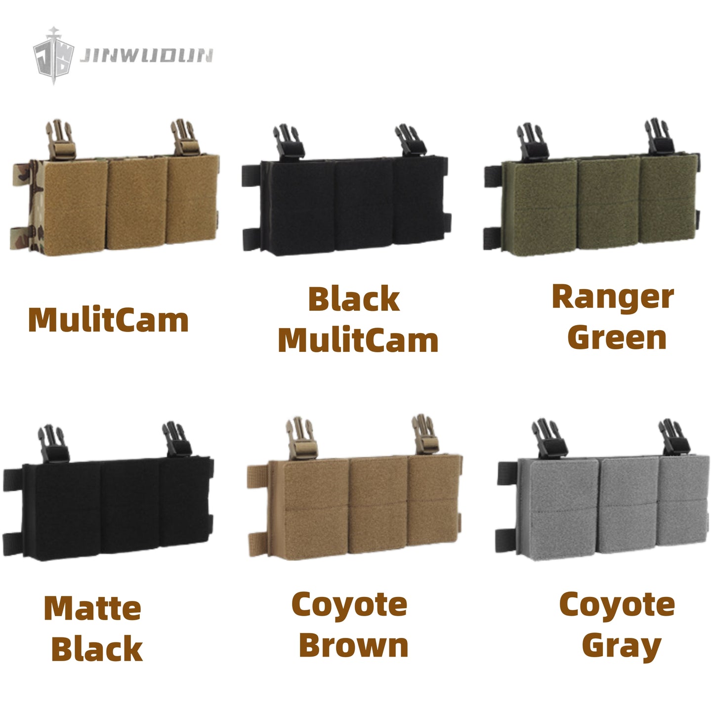 Little Dinosaur 7.62 dual-use function pack tactical vest with front mounted Velcro triple accessory pack