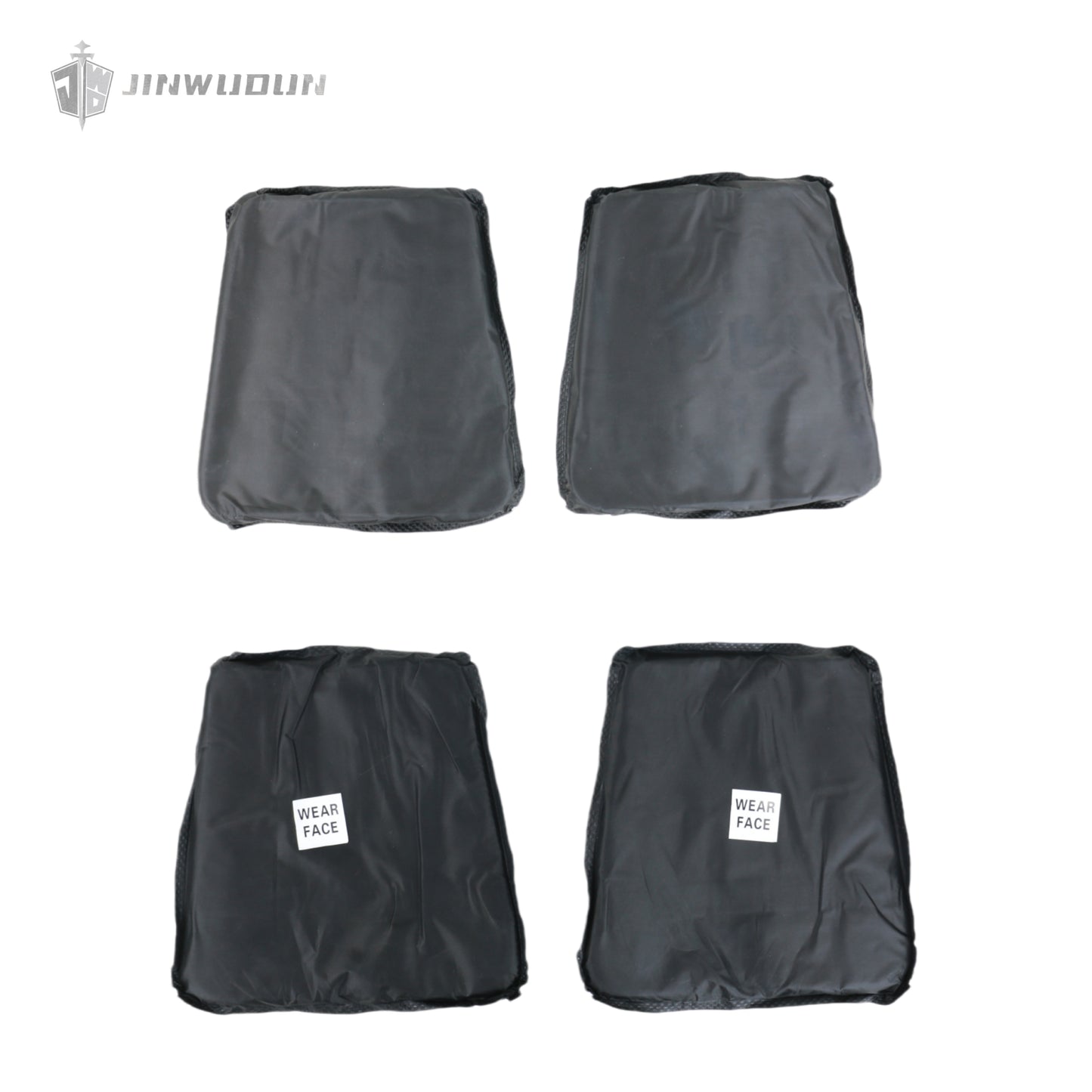 JWD-Level NIJ IIIA bulletproof arm guard with 1000D nylon fabric and MOLLE webbing