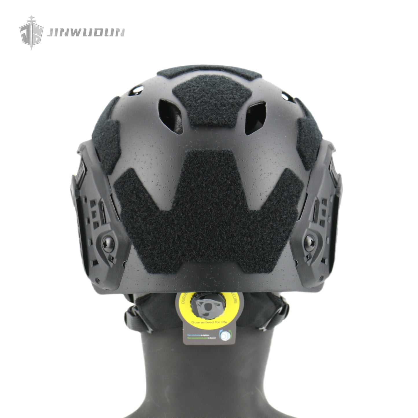 JWD-FAST SF carbon fiber helmet, particle sandblasting process, top perforated design weighs about 1.5 pounds