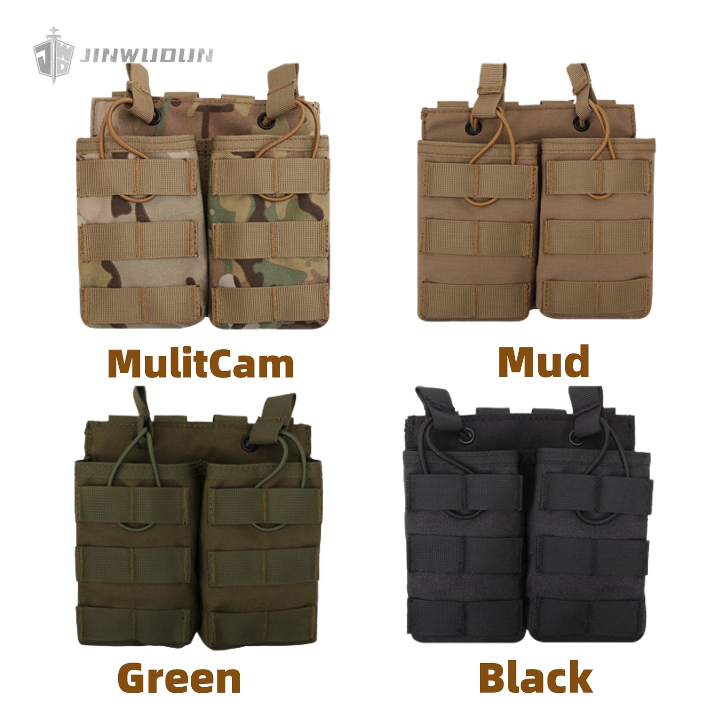 Double storage bag (G36) MOLLE system outdoor waist bag equipment bag