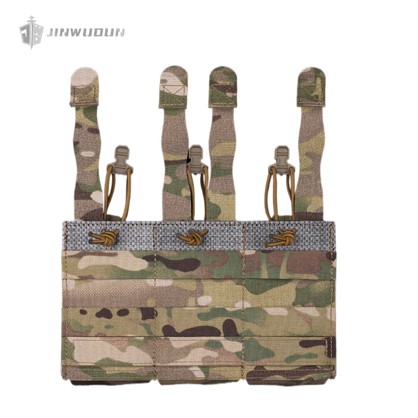 5.56/7.62 tactical storage bag molle adapts to lightweight triple elastic function bag