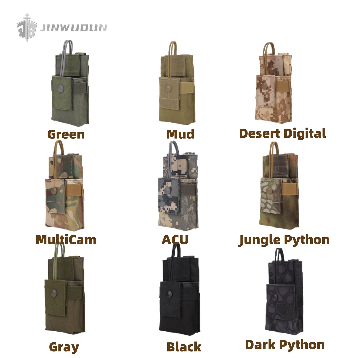 CS Tactical Equipment Supplies Universal MOLLE Walkie Talkie Bag