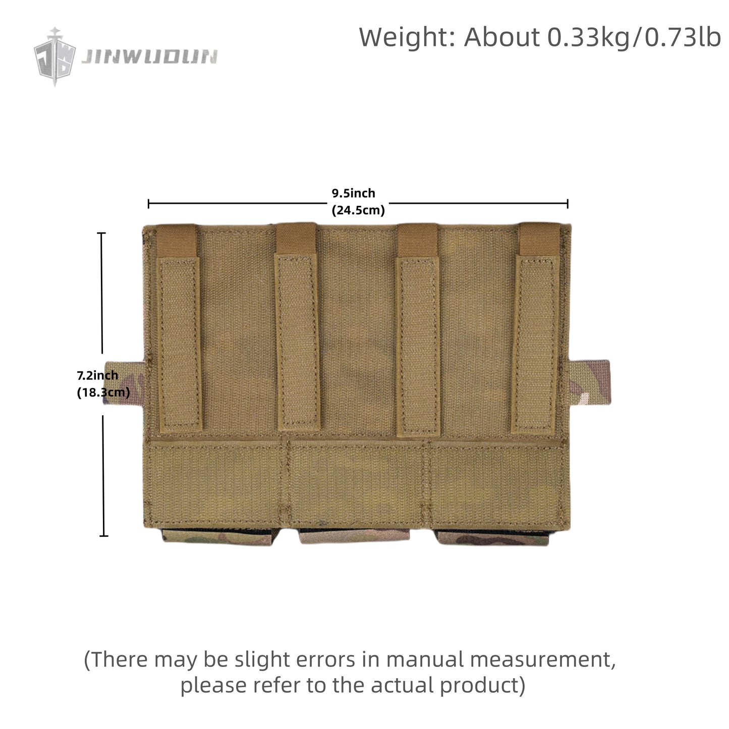 Multi-purpose triple function bag (CRYE version) 5.56/7.62 tactical equipment storage expansion bag