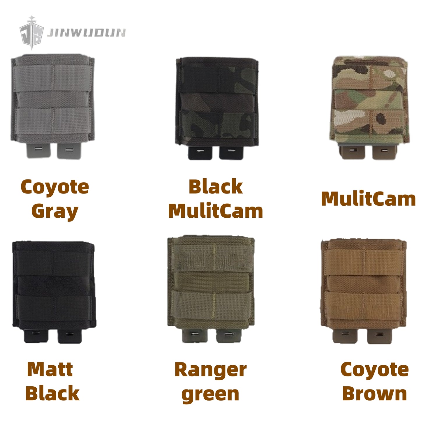 FAST single-link 7.62 magazine pouch (low) tactical MOLLE system adapter