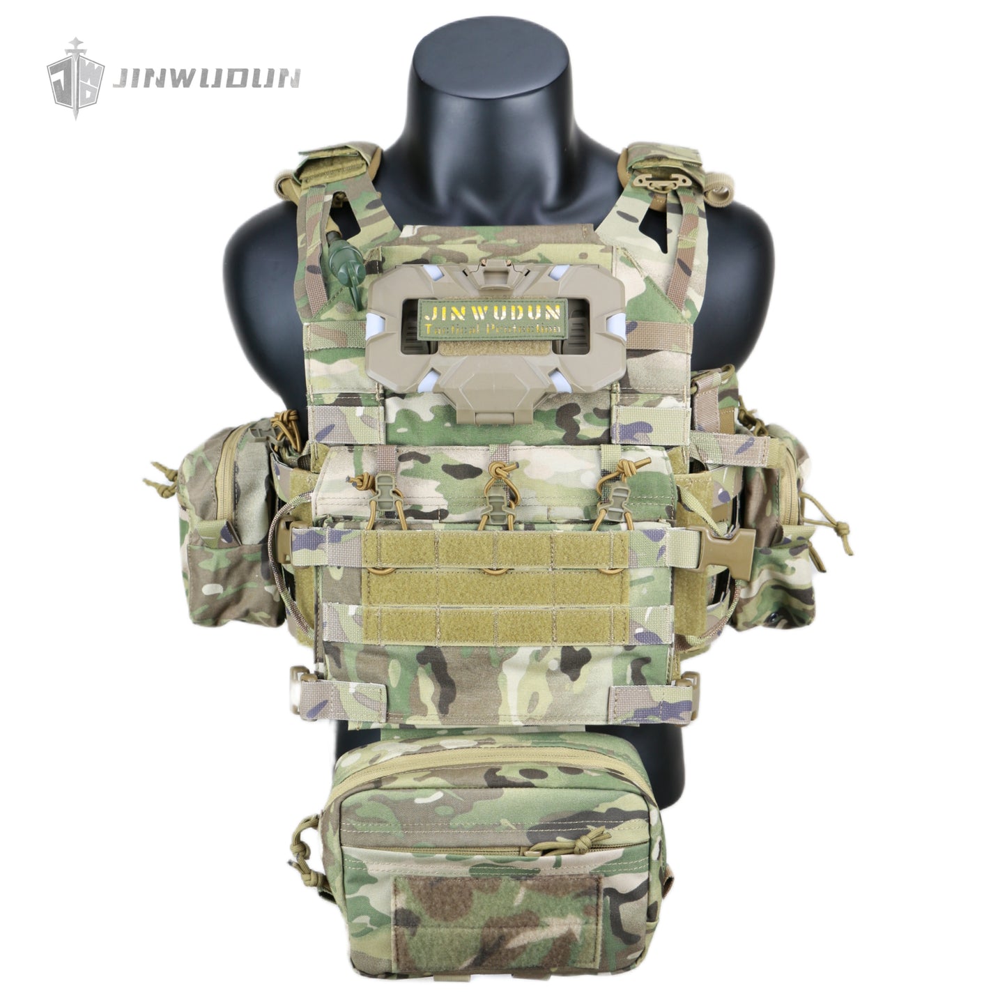 JWD-Tactical vest Cordura fabric JPC 3.0 tactical vest shoulder waist quick release design