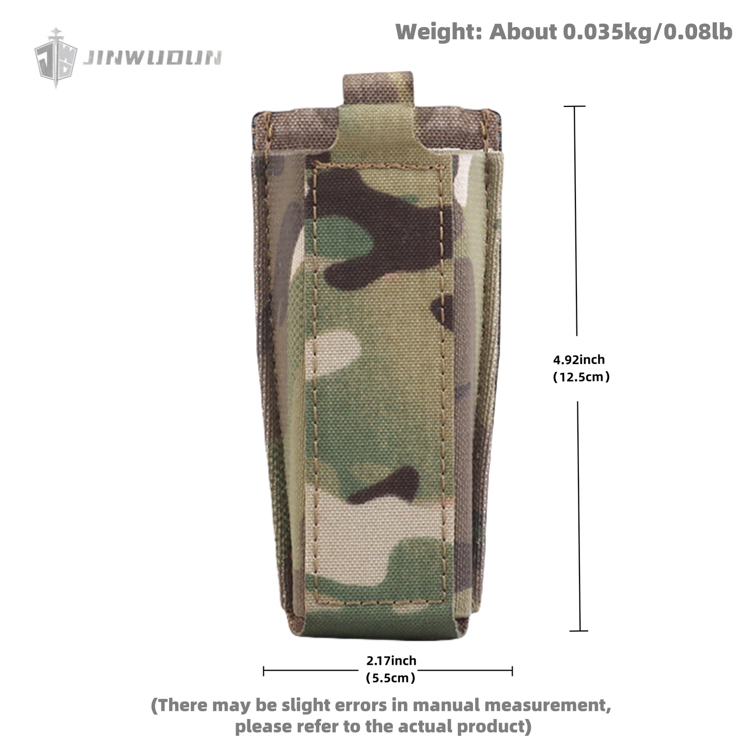 Lightweight tactical belt multi-angle function bag 9mm lightweight storage bag suitable for BA-32