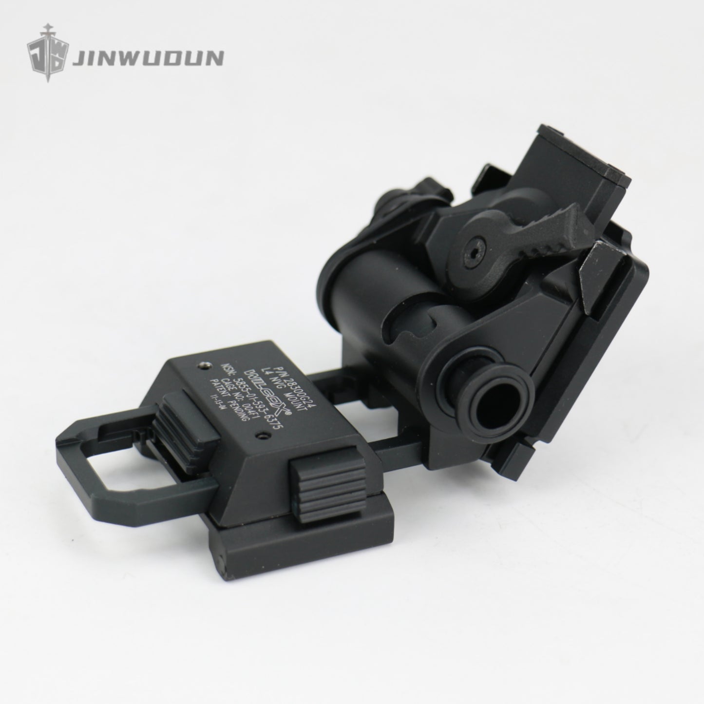 JWD-L4G24 night vision device bracket dump truck, aluminum alloy tactical helmet connection base