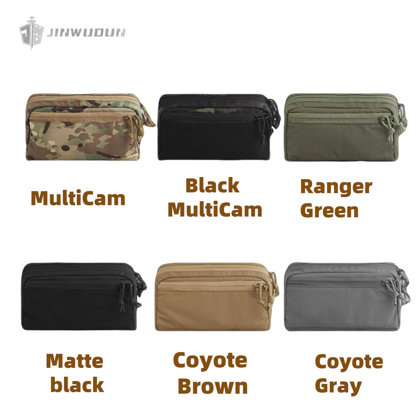 Lightweight horizontal GP bag molle storage bag accessories multi-functional equipment sundries tool bag