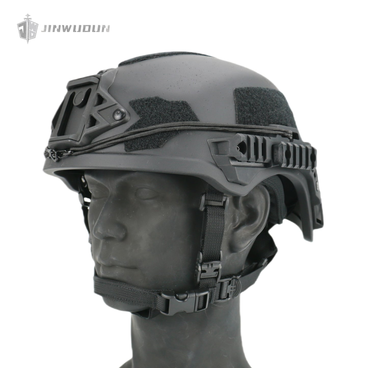 JWD-WENDY3.0 tactical bulletproof helmet IIIA level, UHMWPE/Aramid material, spray polyurea coating