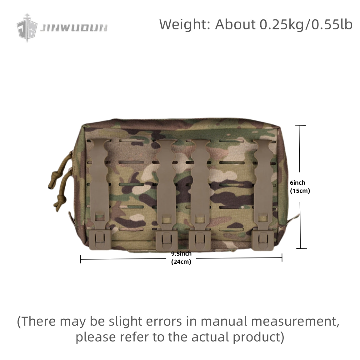 Attacker Horizontal First Aid Kit Bottom Molle Expansion Outdoor Multi-purpose Storage Bag