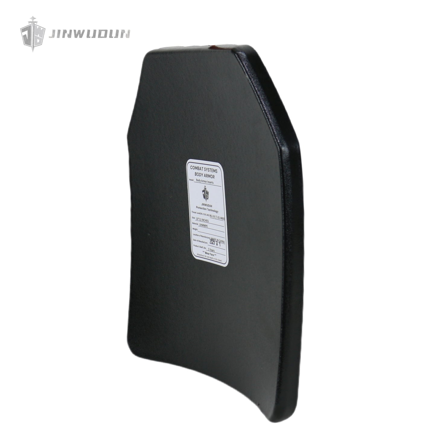 Level NIJ III ultra-light multi-curved bulletproof plate sprayed with polyurea process UHMWPE material about 2.57Ib