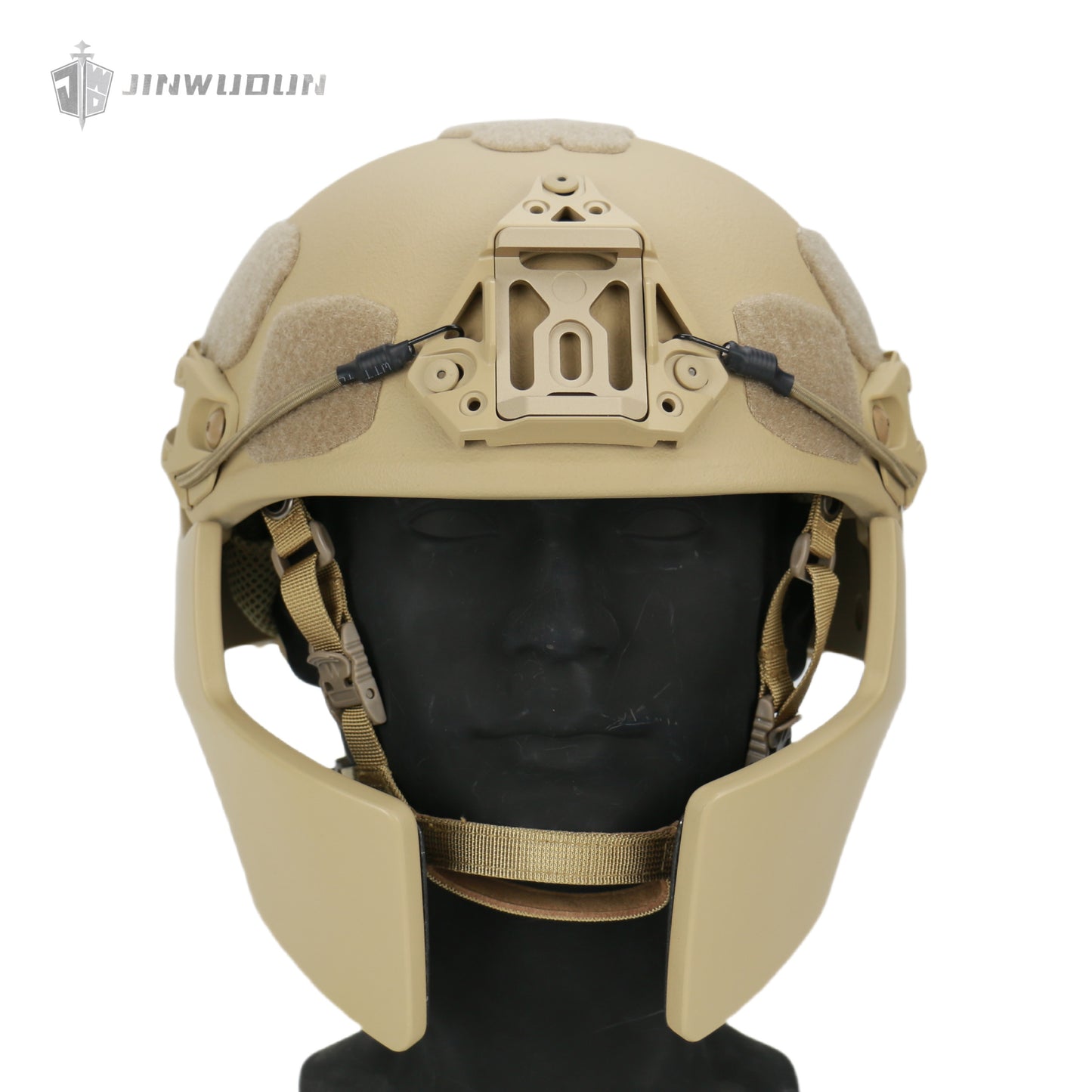 IIIA level AF split bulletproof helmet + bulletproof mask set aramid material
