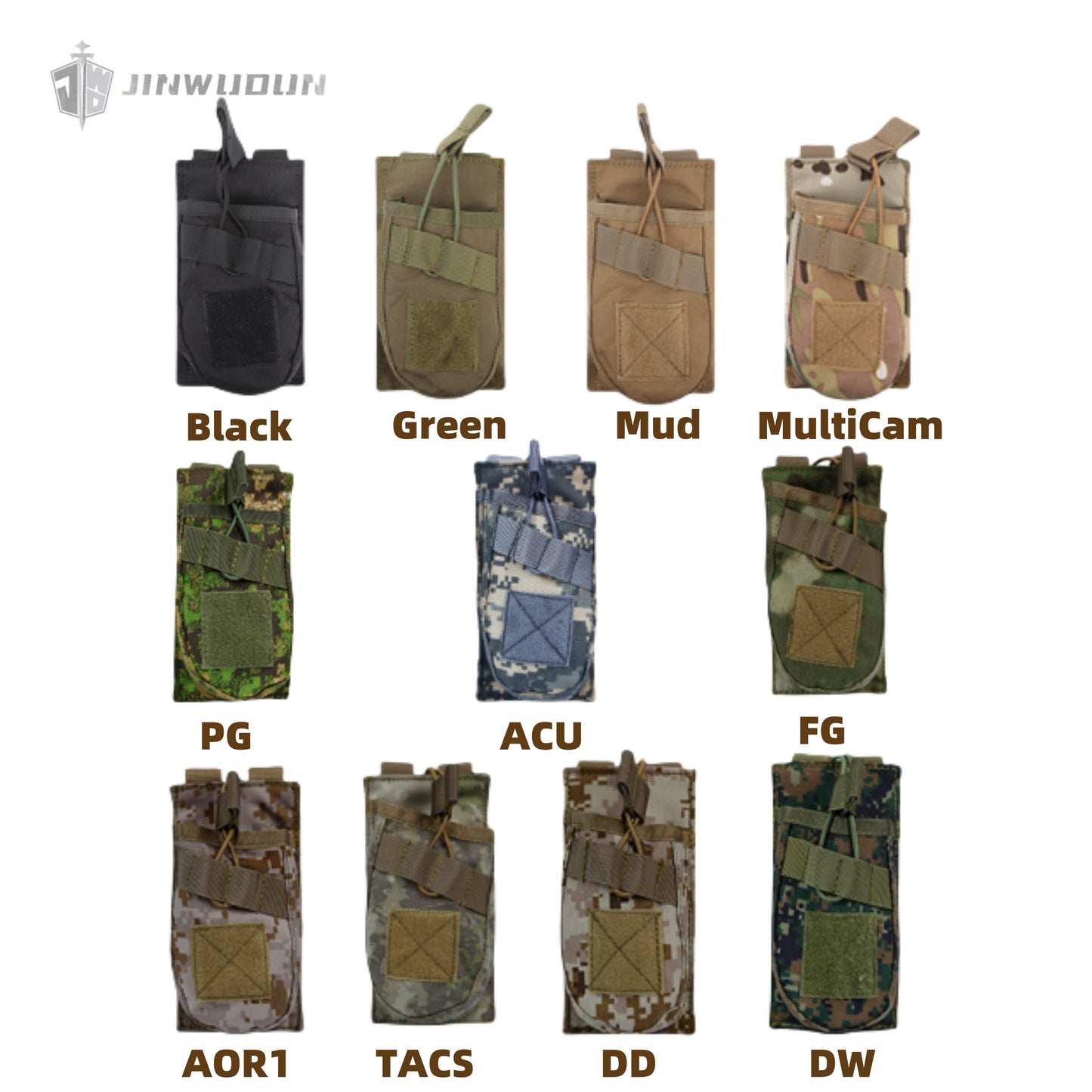 Single AK Storage Bag Mollo Accessory Bag Outdoor Military Fan Tool Accessory Bag