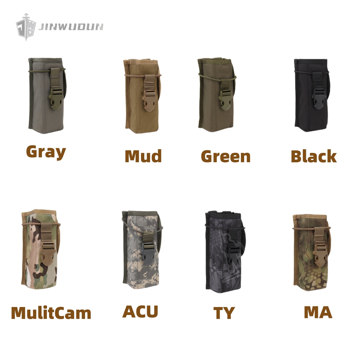 Tactical vest molle system walkie-talkie bag tactical sports waist bag pendant bag