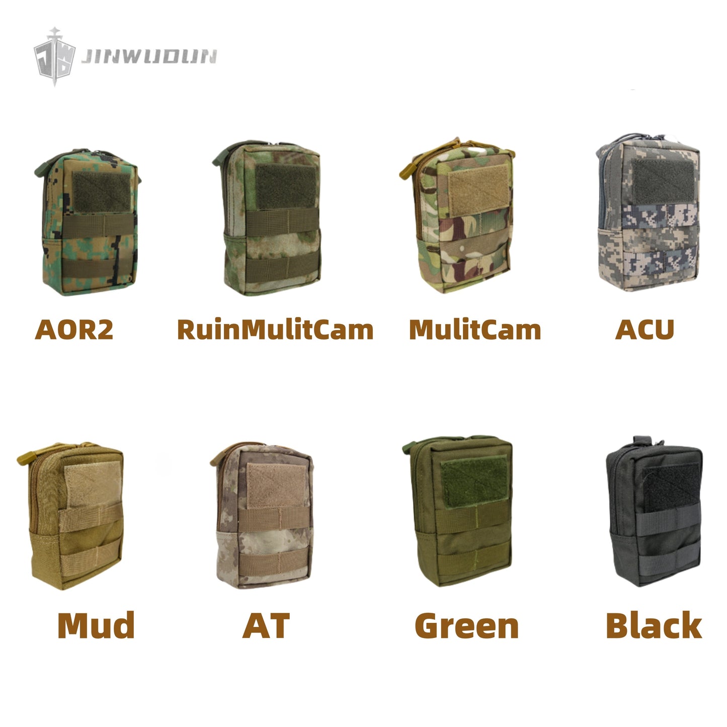MOLLE system portable waist hanging collection accessory bag