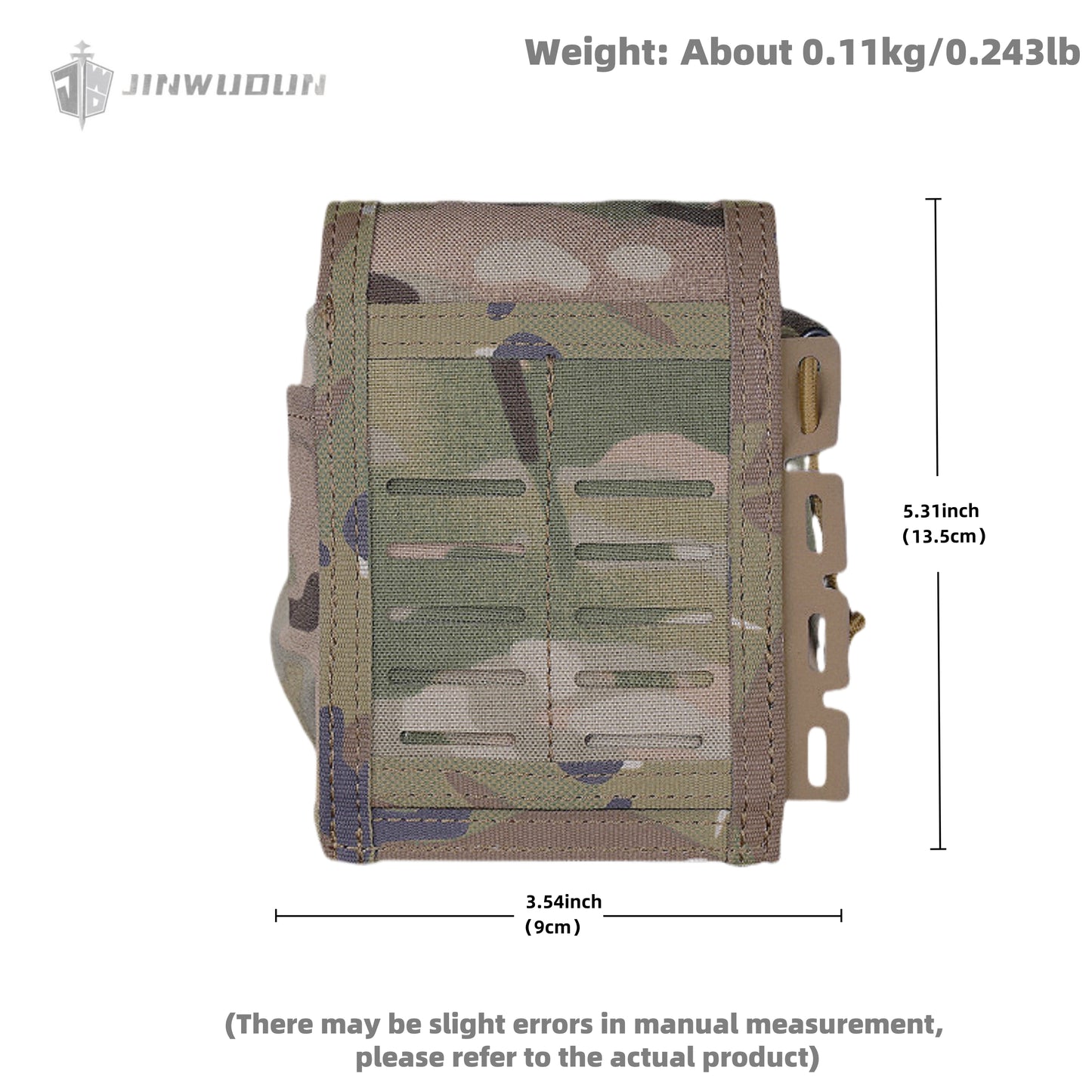 Small medical bag, molle mount, quick-pull handle, split design, multi-purpose storage bag