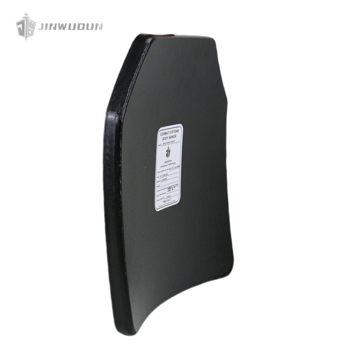 Level NIJ III ultra-light multi-curved bulletproof plate sprayed with polyurea process UHMWPE material about 2.57Ib