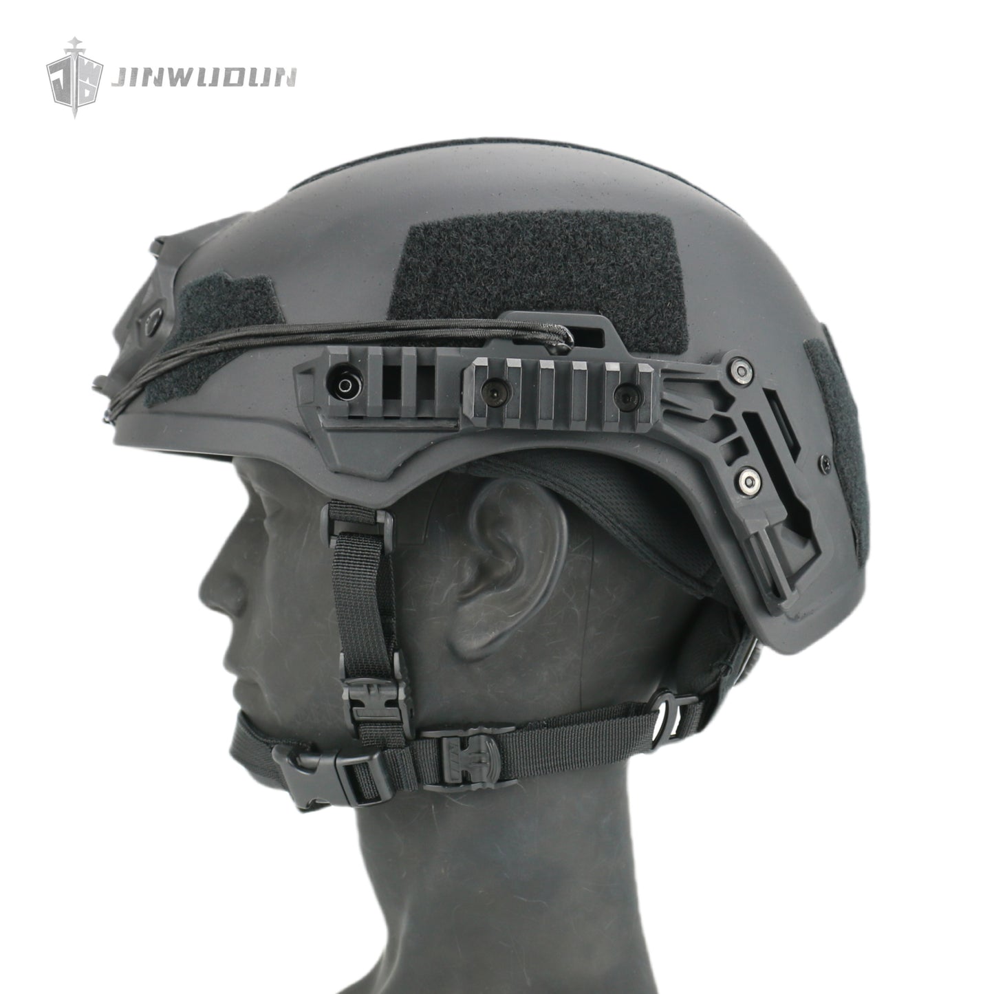JWD-WENDY3.0 tactical bulletproof helmet IIIA level, UHMWPE/Aramid material, spray polyurea coating