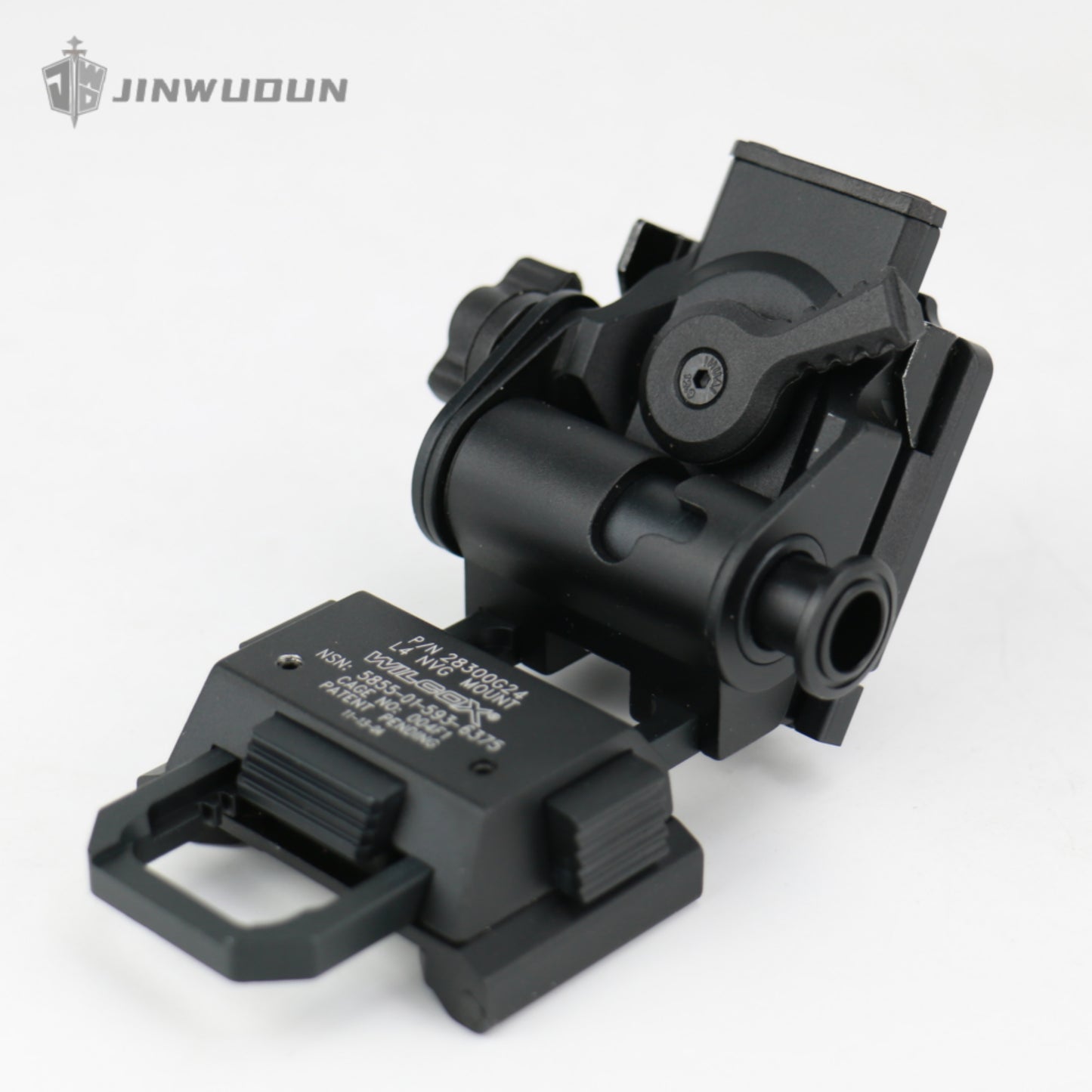 JWD-L4G24 night vision device bracket dump truck, aluminum alloy tactical helmet connection base