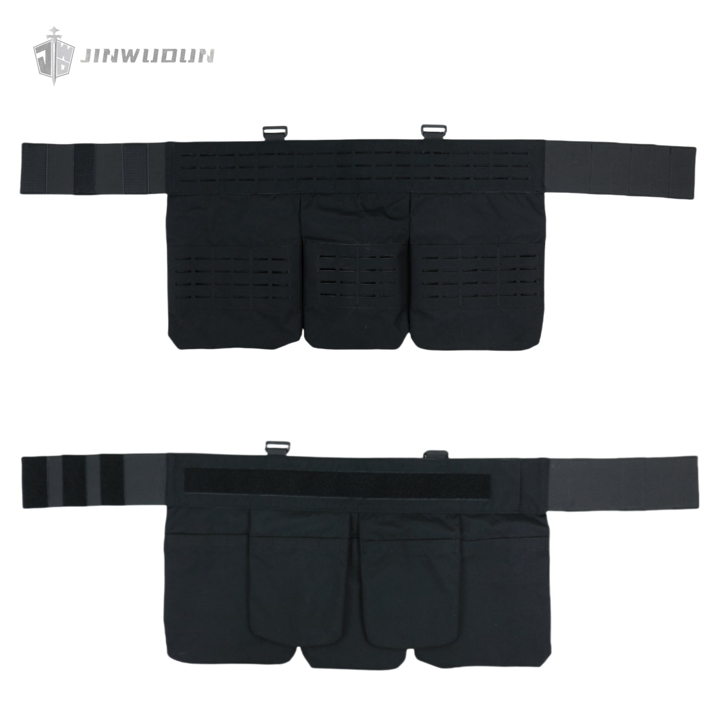 NIJ-IIIA bulletproof skirt armor tactical skirt armor laser cutting multifunctional MOLLE