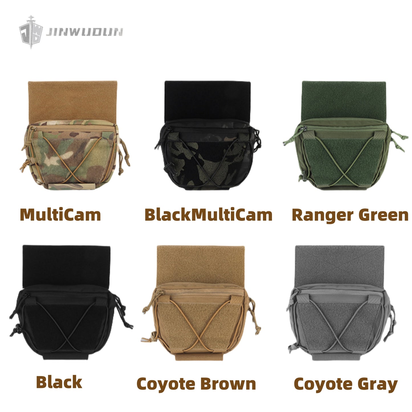 Tactical vest underbelly quick release pusher tactical undercarriage bag multifunctional dual-use active duty shoulder bag