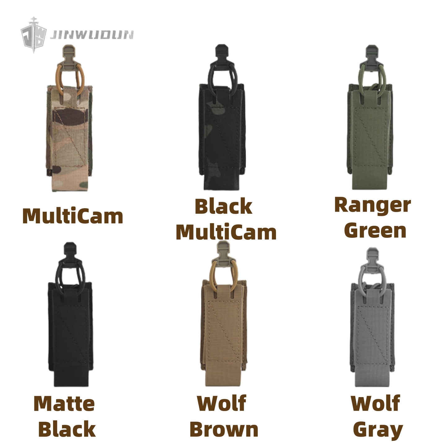 Elastic small multifunctional bag 9mm tool storage bag molle insert elastic fixed